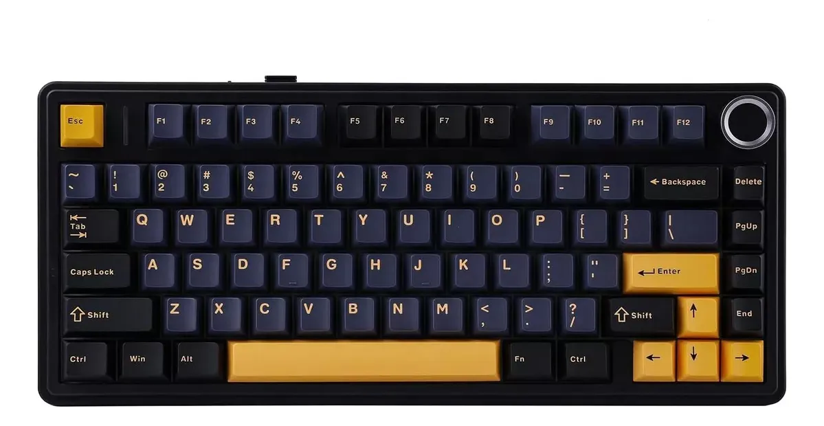 Teclado mecânico Aula F75